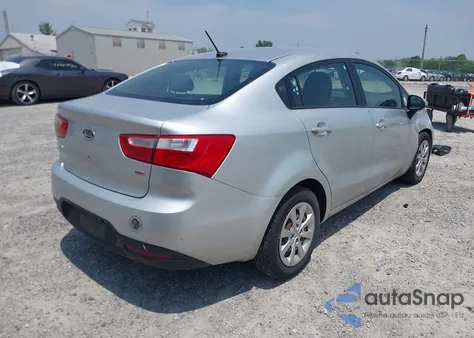 2012 Kia Rio Lx from USA, damaged, VIN KNADM4A38C6057552